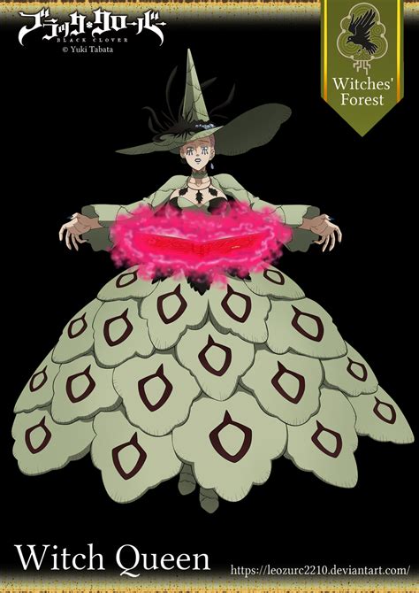 Blakc clover witch queen
